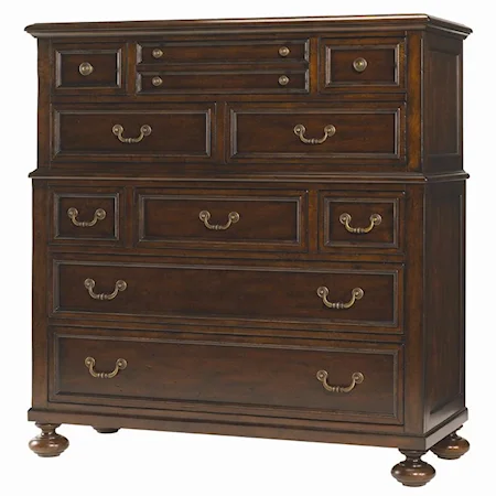 Devonshire Dressing Chest with 10 Drawers